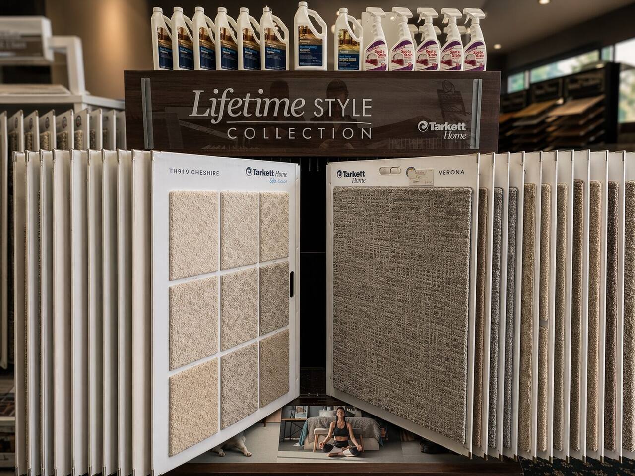 Plush carpet texture